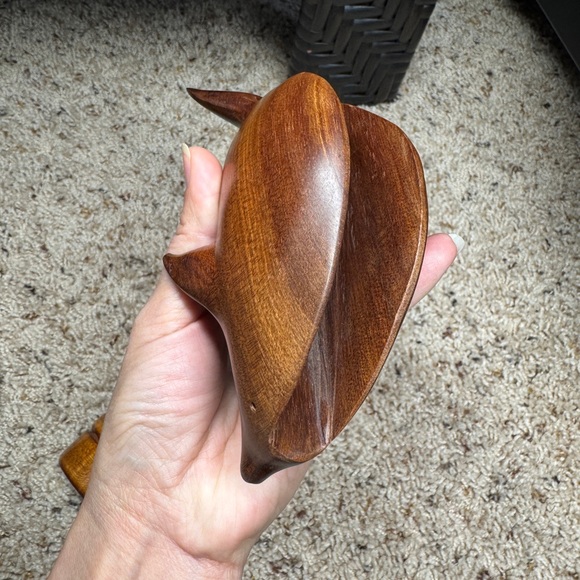 Baribocraft Salt & Pepper Mill Grinder 5.5” Wood Stain and Whale napkin holder - Picture 11 of 11